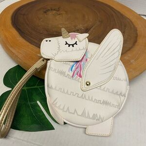 Betsy Johnson LUV Betsy Unicorn Wristlet
